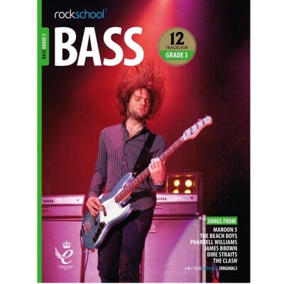 Rock School - Bass Grade 3 BK/CD 2018 - 2024 at Binary Music