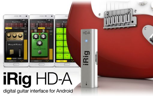 iRig HD-A Guitar Interface for Android or PC