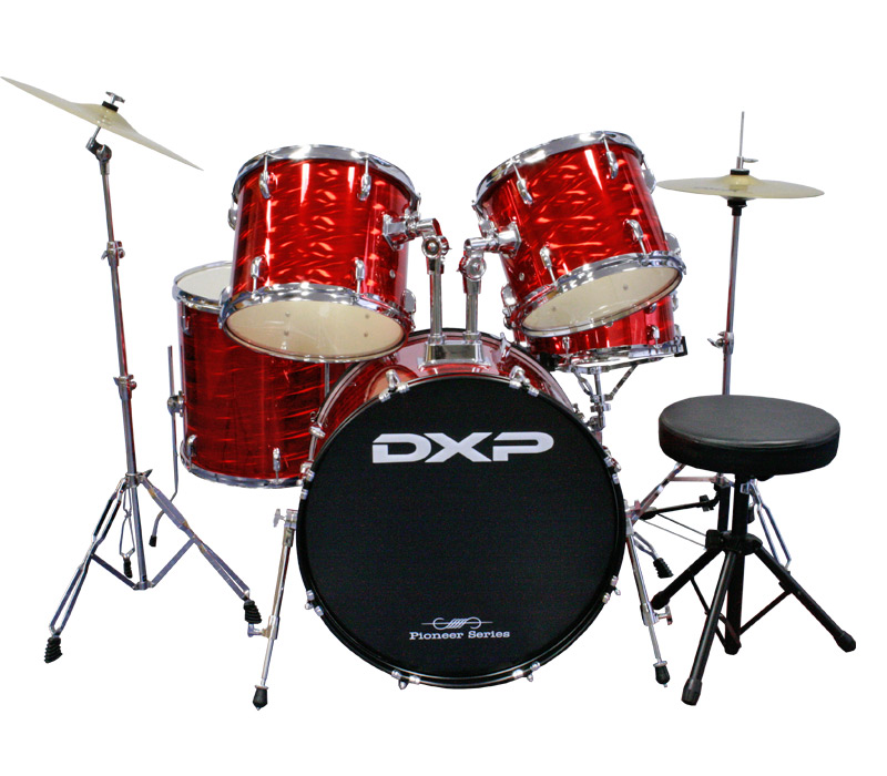 DXP Rock Drum Kit - Full 5 Piece Kit - Binary Music