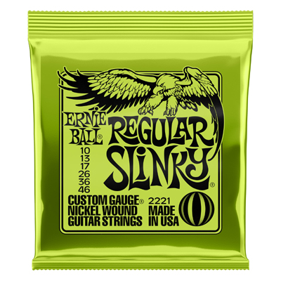 Ernie Ball Strings Regular Slinky 10 to 46 String Set
