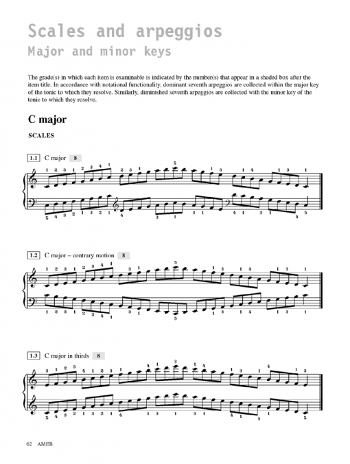 AMEB Series 18 Technical Workbook