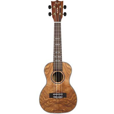 Flight DUC410 Quilted Ash Concert Ukulele