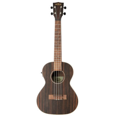 Kala Ebony Tenor Acoustic Electric Ukulele