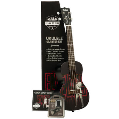 Kala Limited Edition Elvis Viva Las Vegas Concert Ukulele Pack