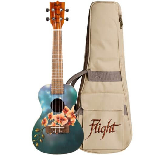 Flight AUC33 Orchid Concert Ukulele